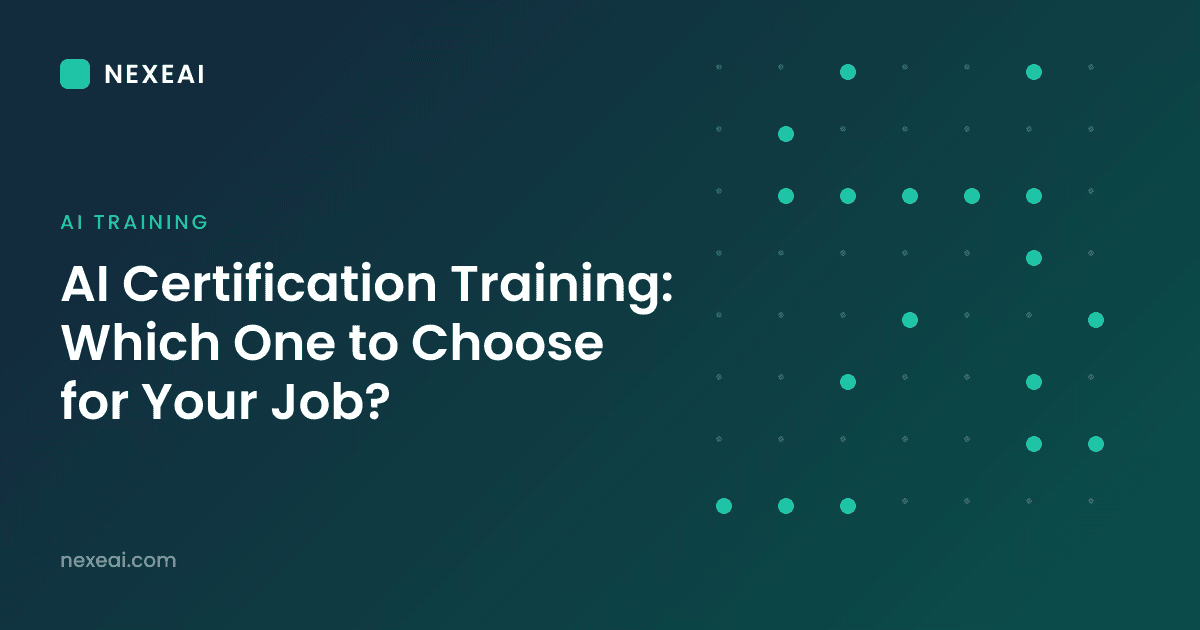 AI Certification Training: Which One to Choose for Your Job?