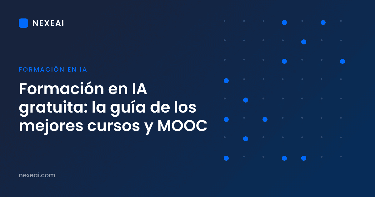 Formación en IA gratuita: la guía de los mejores cursos y MOOC