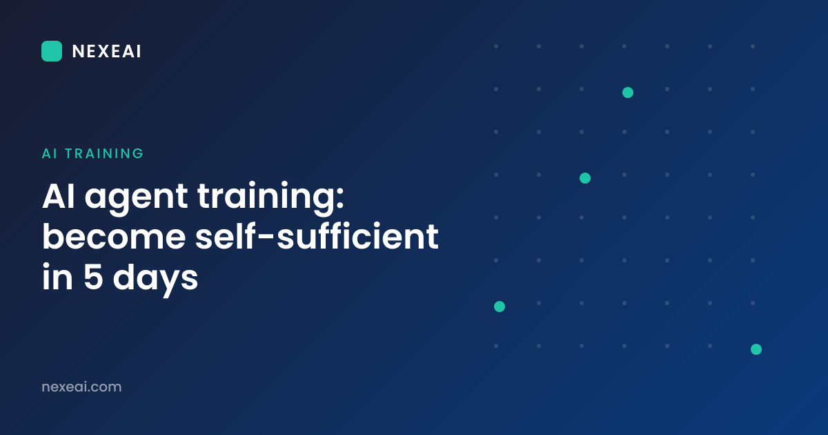 AI agent training: become self-sufficient in 5 days